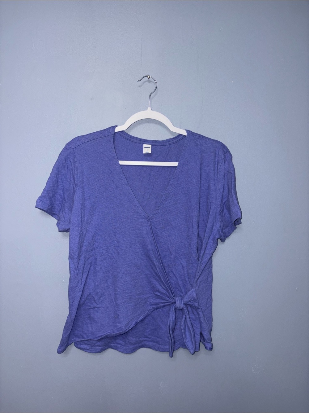 Old Navy | Blue Wrap Blouse | Size Large